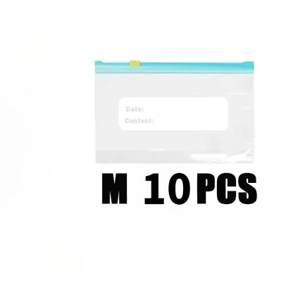 10/45 Uds bolsas de almacenamiento reutilizables.