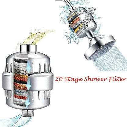 AquaPure Filtro de Ducha de 20 Etapas