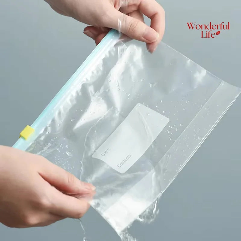 10/45 Uds bolsas de almacenamiento reutilizables.