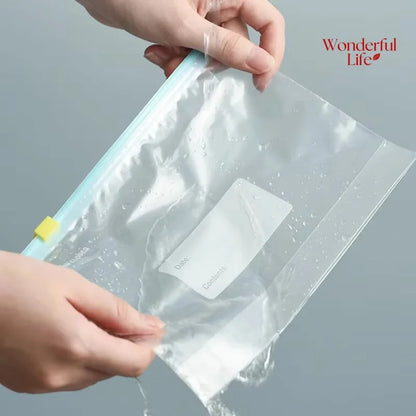 10/45 Uds bolsas de almacenamiento reutilizables.