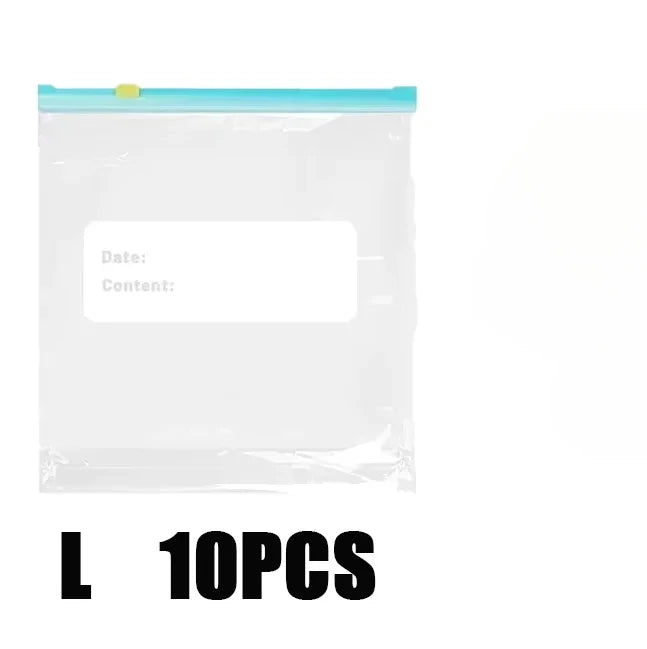 10/45 Uds bolsas de almacenamiento reutilizables.