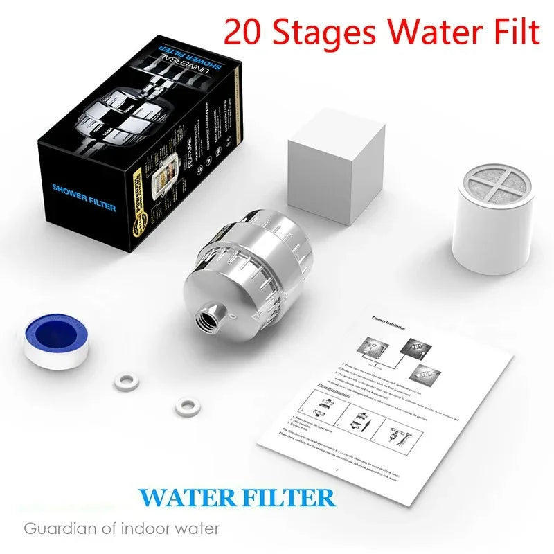 AquaPure Filtro de Ducha de 20 Etapas